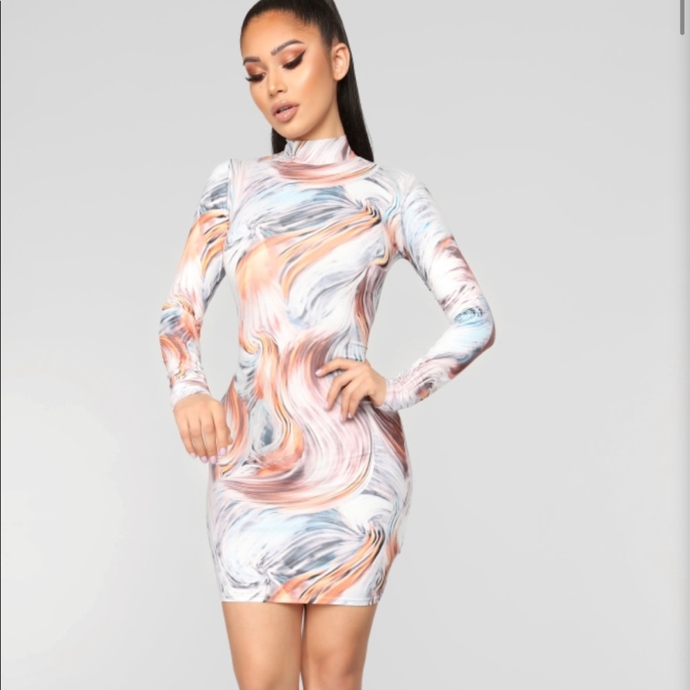 “Stormy Weather” Mini dress Size Medium